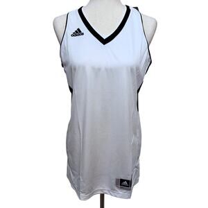 Adidas NWT White and Black Generic Team Jersey Women M